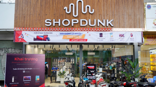 Cửa hàng ShopDunk có mặt trên toàn lãnh thổ Việt Nam